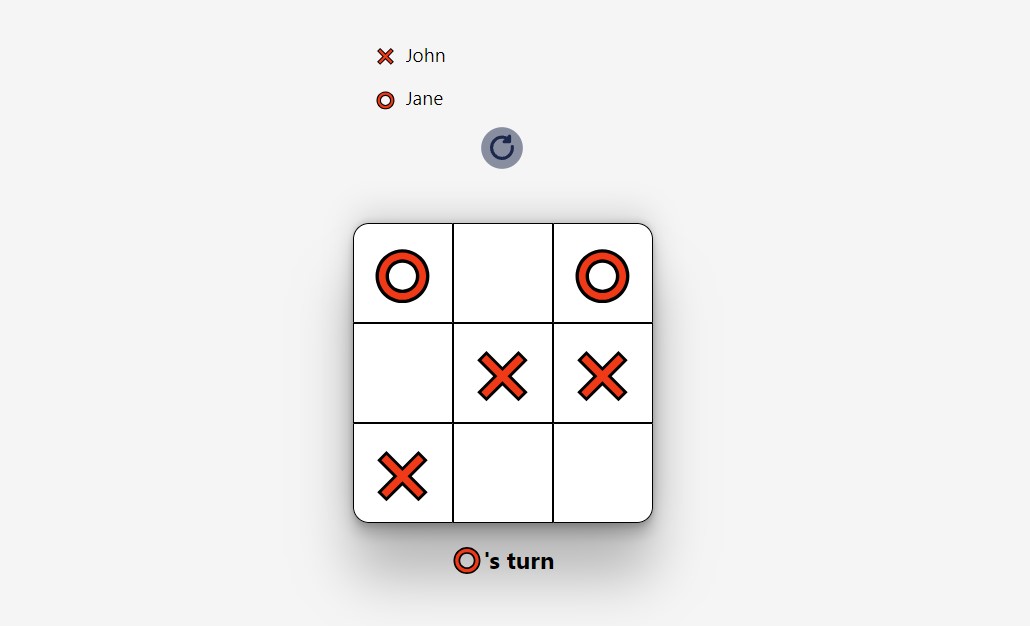 tic tac toe project